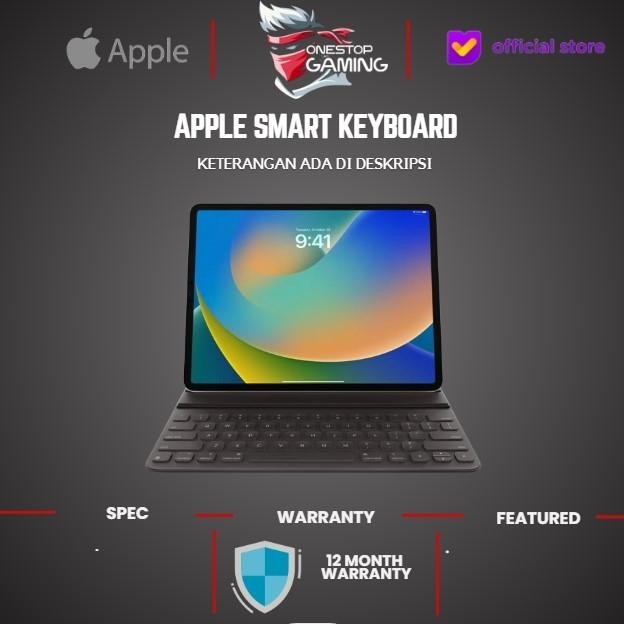 apple smart keyboard / magic keyboard for ipad - ipad 1 tahun berkualitas