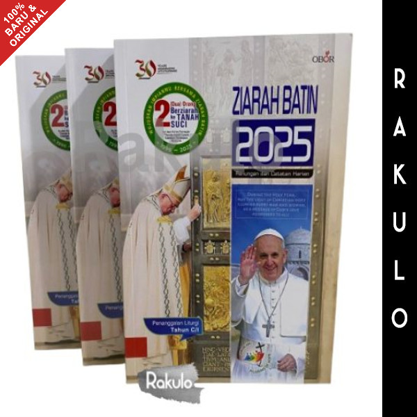 Buku Ziarah Batin 2025 - Bacaan Renungan dan Catatan Harian Katolik