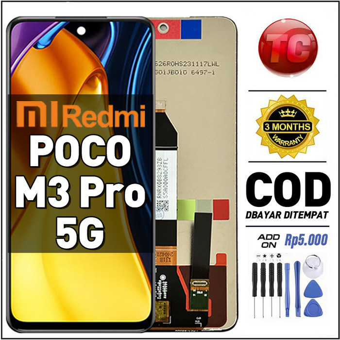 LCD POCO M3 PRO 5G Original fullset Touchscreen