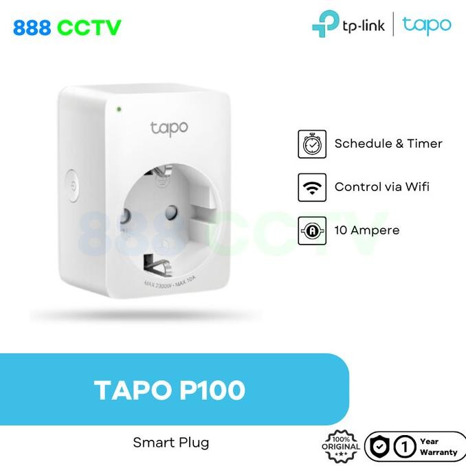 TP-Link Tapo P100 Smart Wifi Socket Plug