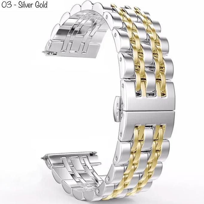 QRD 20mm Strap Omega X Swatch 42mm - Tali Jam Tangan Stainless Steel