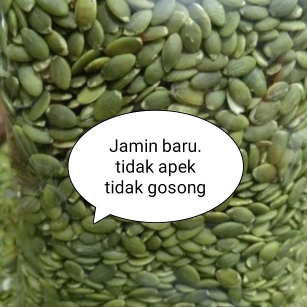 

Kuaci Labu Hijau Kupas Panggang Oven Pumpkin Seed 500Gr