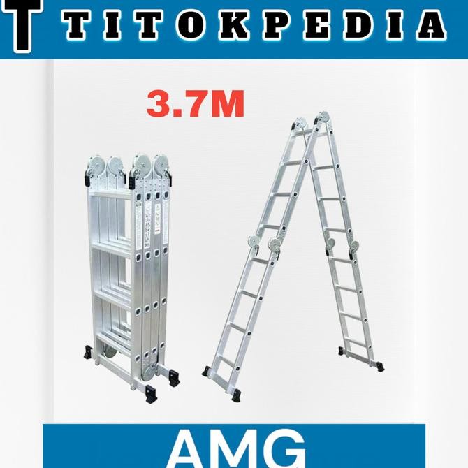 Tangga Multifungsi 3,7 METER / TANGGA multipurpose ALUMINIUM 3.7Meter