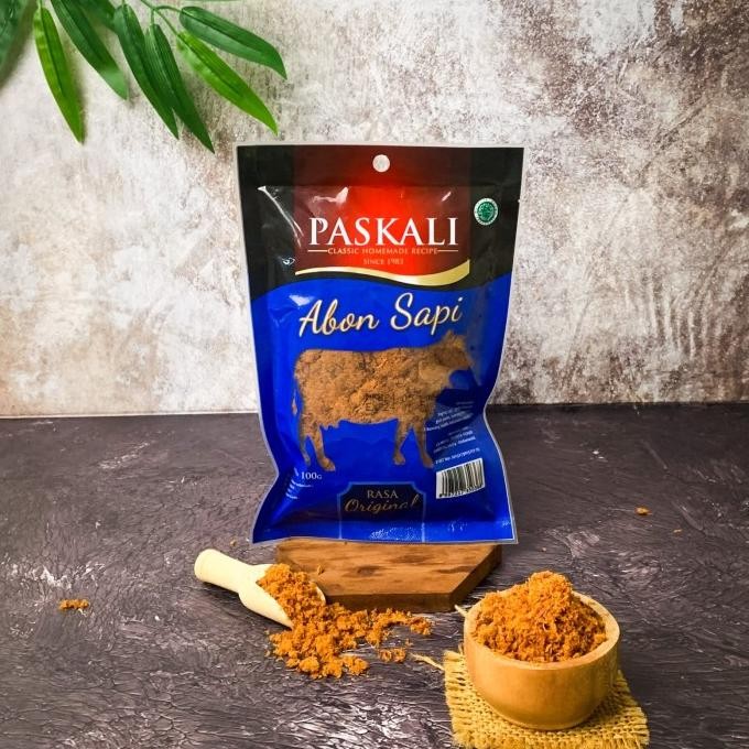 

Siap Kirim Paskali 100 g abon sapi ayam suwir homemade premium daging pilihan repice resep rumah enak sehat praktis non Msg halal siap saji