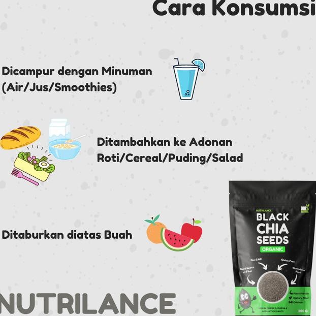

Chia Seed Organik Mexico Quality - Nutrilance