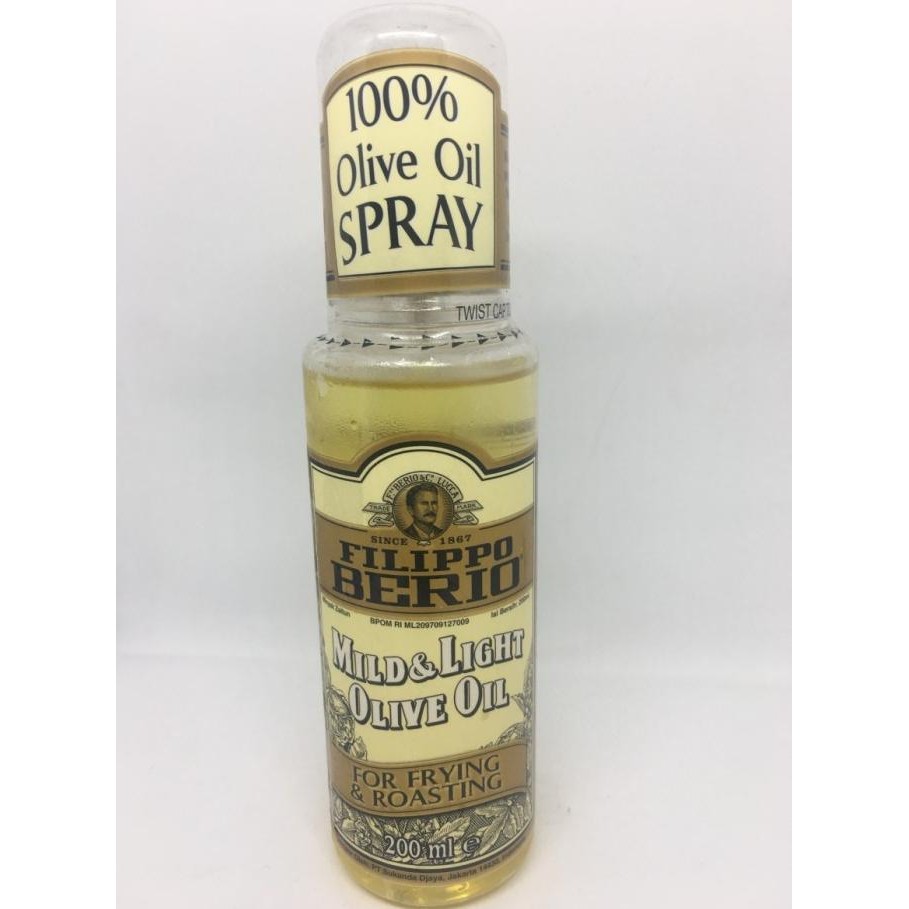 

Siap Kirim Filippo Berio mild & light Olive Oil 200 ml Cooking Spray