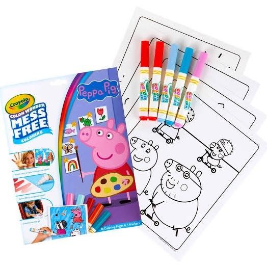 

Crayola Color Wonder Mess Free Coloring Peppa Pig Baru