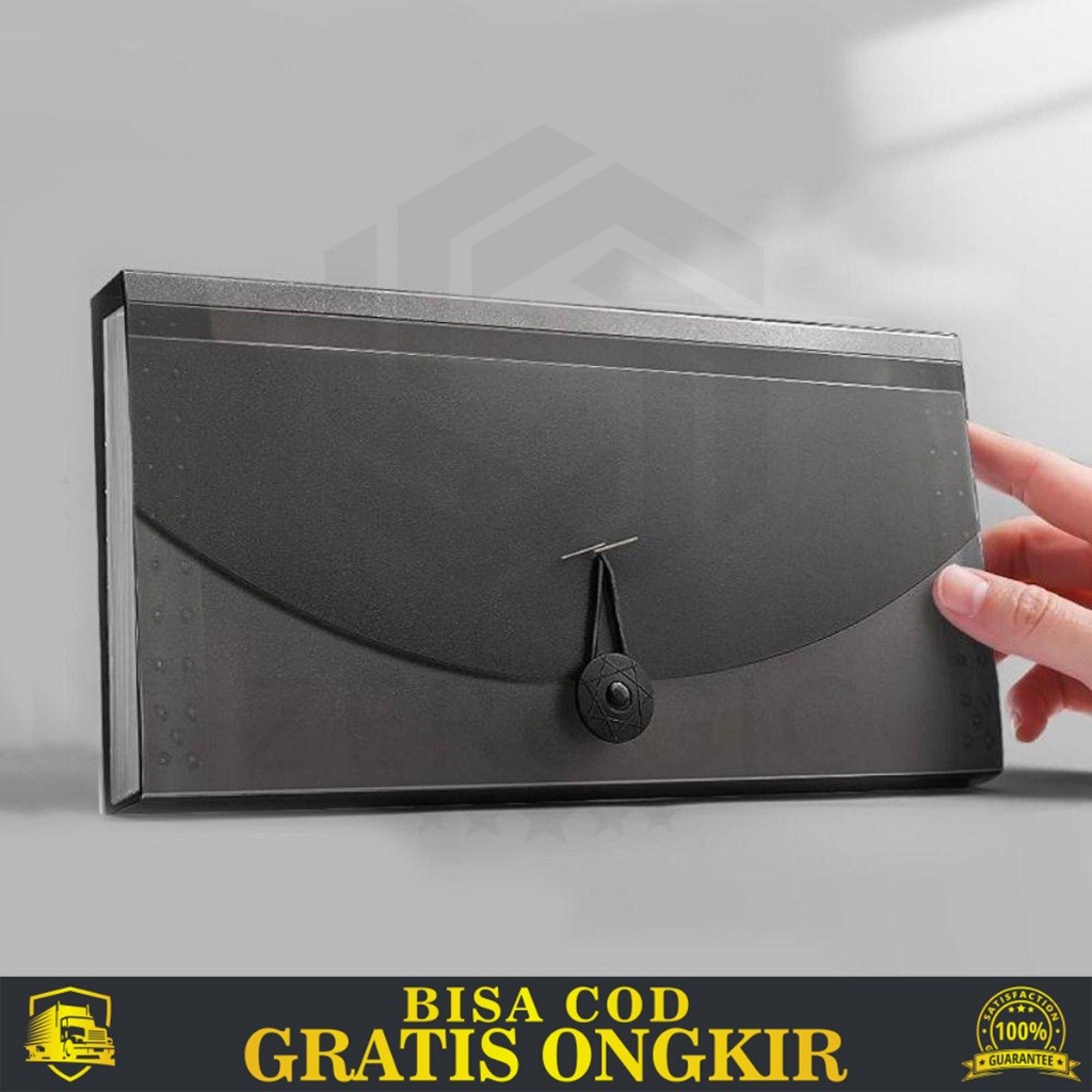 

FOLDER MAP DOKUMEN ORGANIZER 13 PORT SIZE B6 WATERPROOF WITH LOCK