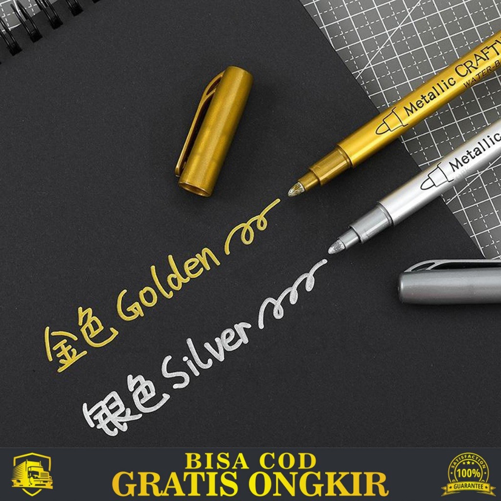 

PERMANEN SPIDOL PERALATAN MULTI COLOUR SILVER GOLD ESTETIK DEKORASI