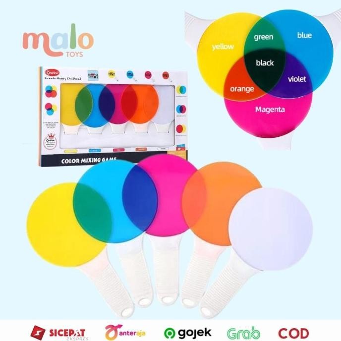 

Malotoys - Onshine Color Mixing Warna Colour Paddle Mencampur Warna High Quality