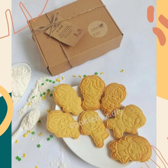 

Terlaris cookies diy kit BTS Tiny Tan|cookies box kit |cookies decoration COD