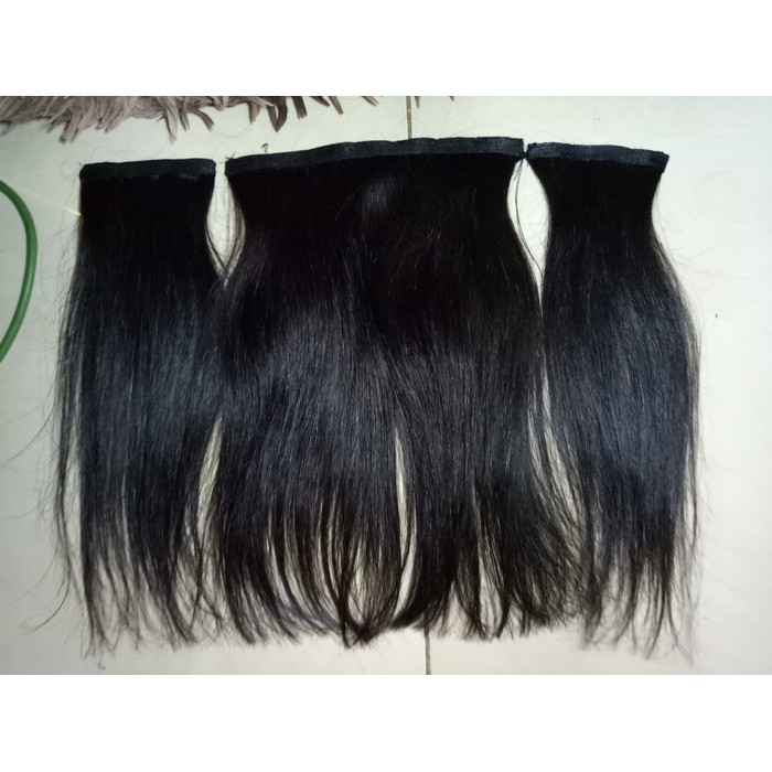 HAIRCLIP HUMAN HAIR HAIR CLIP RAMBUT ASLI