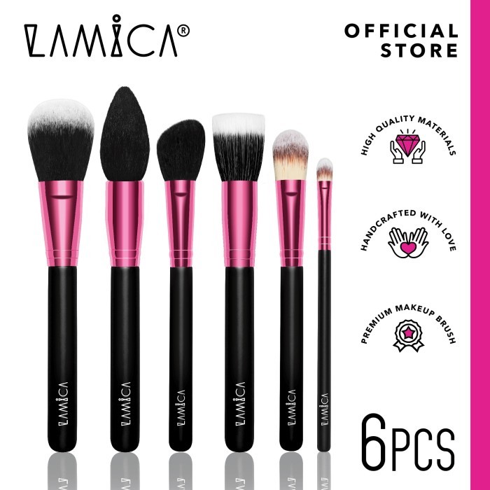 LAMICA Face Set (untuk Wajah) - Makeup Brush / Kuas Makeup