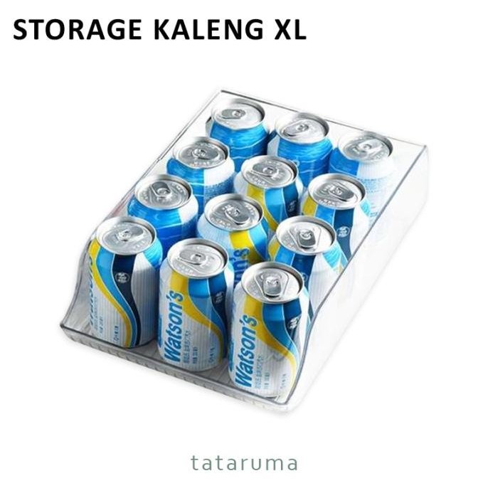 

soji kaleng xl - tempat penyimpanan makanan kulkas akrilik termurah