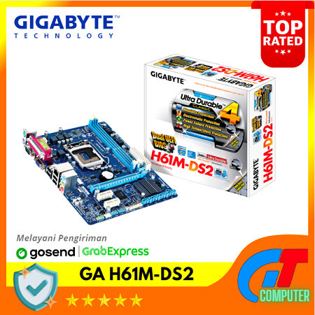 HARGA DISC - Mainboard Gigabyte GA H61M-DS2 Socket 1155