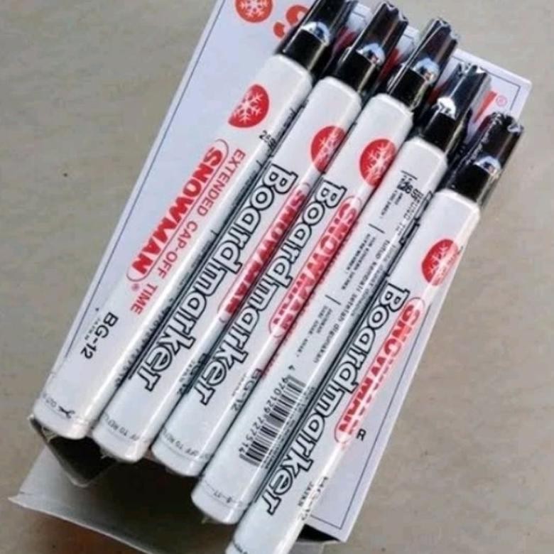 

Trend Spidol Snowman Whiteboard / White Board Marker Abg-12 / Abg12
