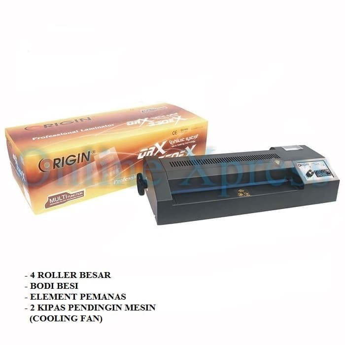 

Mesin Laminating A4 / Laminating F4 / Laminator Machine ID Card OR235P