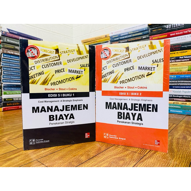 

Paket 2 buku manajemen biaya buku 1 dan 2 - Blocher