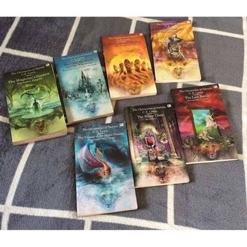 

T.B.S.I. PAKET 7 BUKU NOVEL NARNIA VOL 1 SAMPAI VOL 7