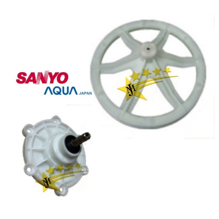 GEARBOX MESIN CUCI SANYO AQUA 2 TABUNG
