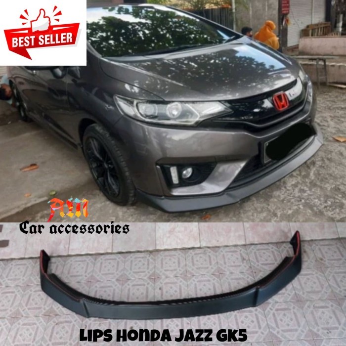 FRONT LIPS / WINGLET / SAYAP BUMPER BEMPER DEPAN JAZZ GK5