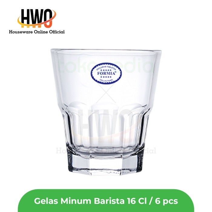 FORMIA GELAS MINUM BARISTA TUMBLER 16 CL / 6 PCS