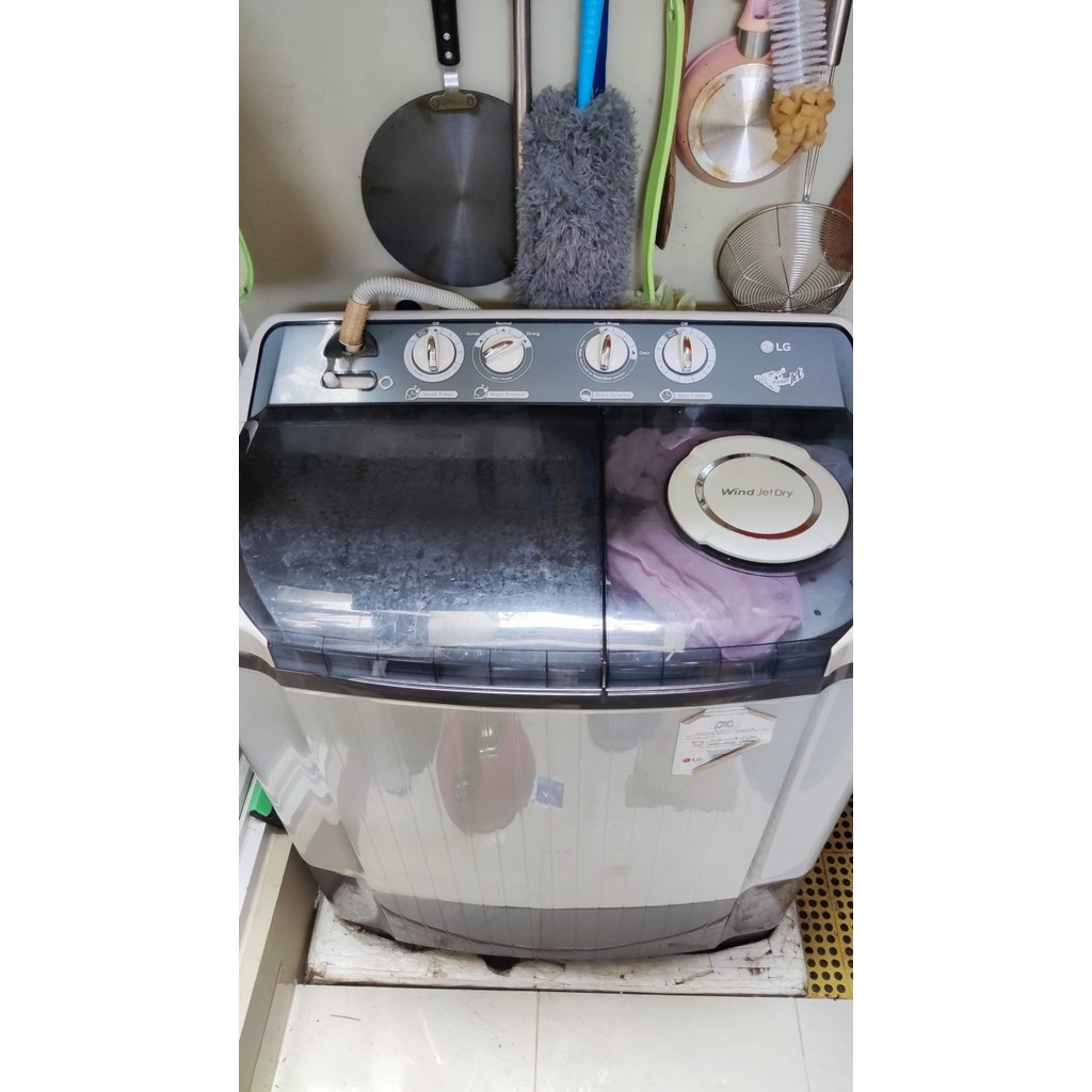 LG MESIN CUCI 2 TABUNG TWIN TUB 9KG (BEKAS PAKAI)