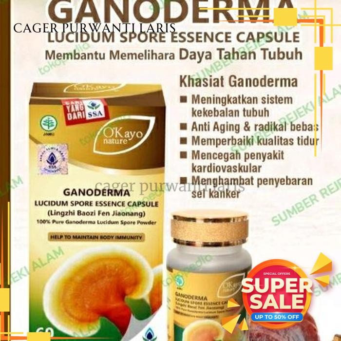 

LIN ZHI SUPLEMEN HERBAL KESEHATAN DAN PENGOBATAN ONGKIR NOL!