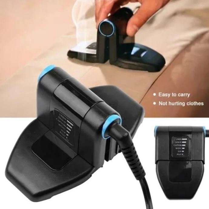 TERBARU - Mesin Setrika Lipat Portable Mini Travel Pakaian Baju Otomatis Bahan