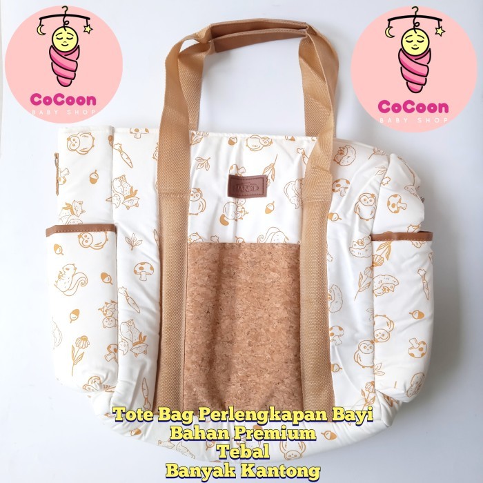 BERKUALITAS Tas Bayi / Tas Perlengkapan Anak / Tas Totebag Susu Popok Bayi