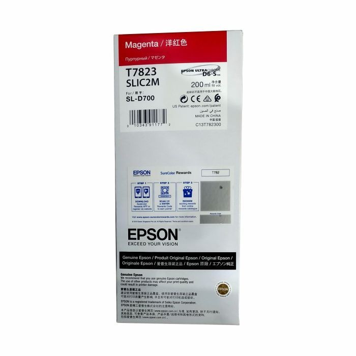 TINTA CATRIDGE EPSON SL D700 T782 T7821 T7822 T7823 T7824 T7825 T7826