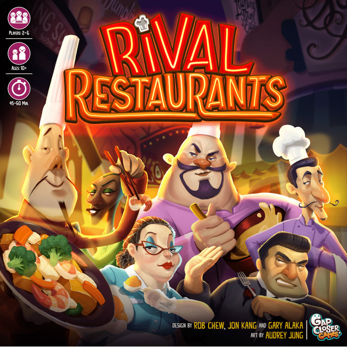 Rival Restaurants Board Game