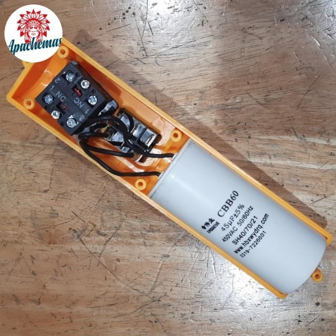 TERBARU - Remote Hoist /Push Button Mini Wire Hoist