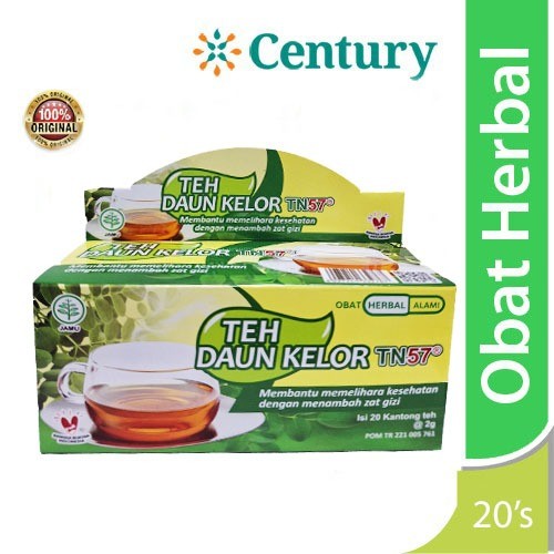 

TEH DAUN KELOR TN57 1 BOX@20`S / MINUMAN HERBAL