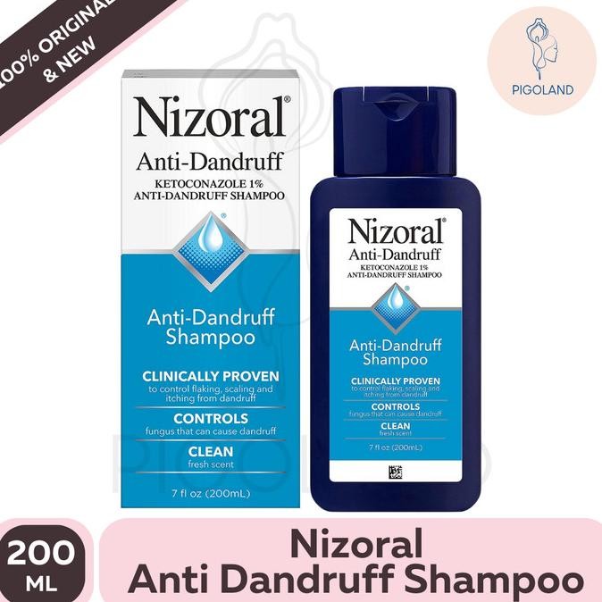 TERBARU - Nizoral Anti Dandruff Shampoo Ketombe 1% Ketoconazole 200ml