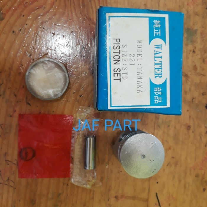 SEHER/PISTON ASSY MESIN POTONG RUMPUT TASCO/TANAKA TYPE 221 MERK WALTE