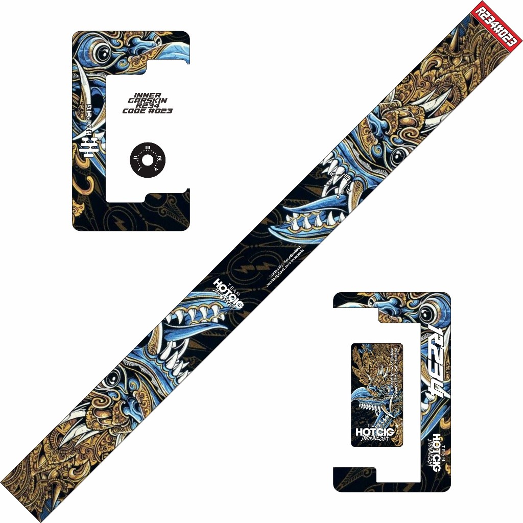 

*Premium Quality* R234 23 Garskin Custom Stiker Maxdecal Bkn Case COD
