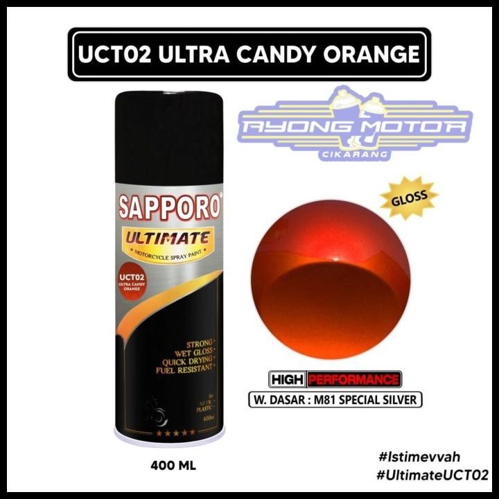 TERMURAH SAPPORO ULTIMATE UCT02** ULTRA CANDY ORANGE 