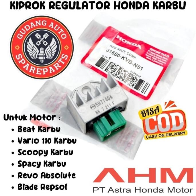 Original Original AHM Kiprok Regulator Honda Beat Vario Scoopy Karbu Blade Revo