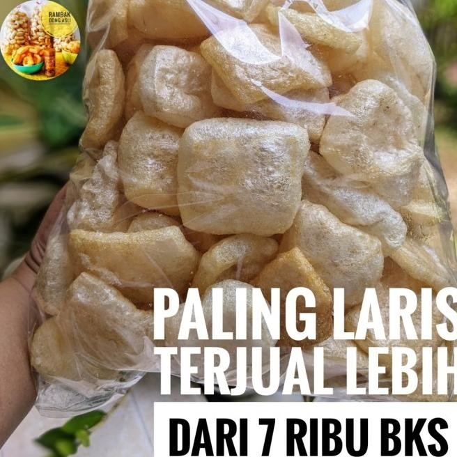 

Rambak Dong Kerupuk Kulit Sapi Siap Makan Gurih