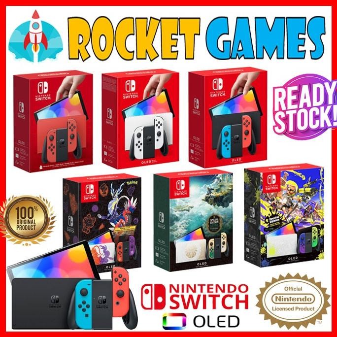 Switch - Console Nintendo Switch OLED / Mesin Nintendo Switch OLED NEON