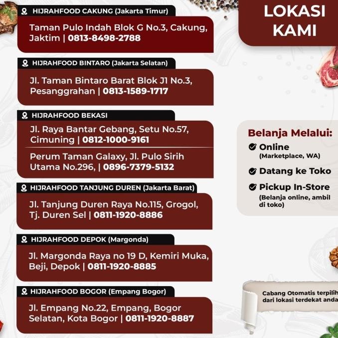 

Wagyu Meltique Beef Steak Aus - Mix Cut Steak 1 Kg Makasihlohya