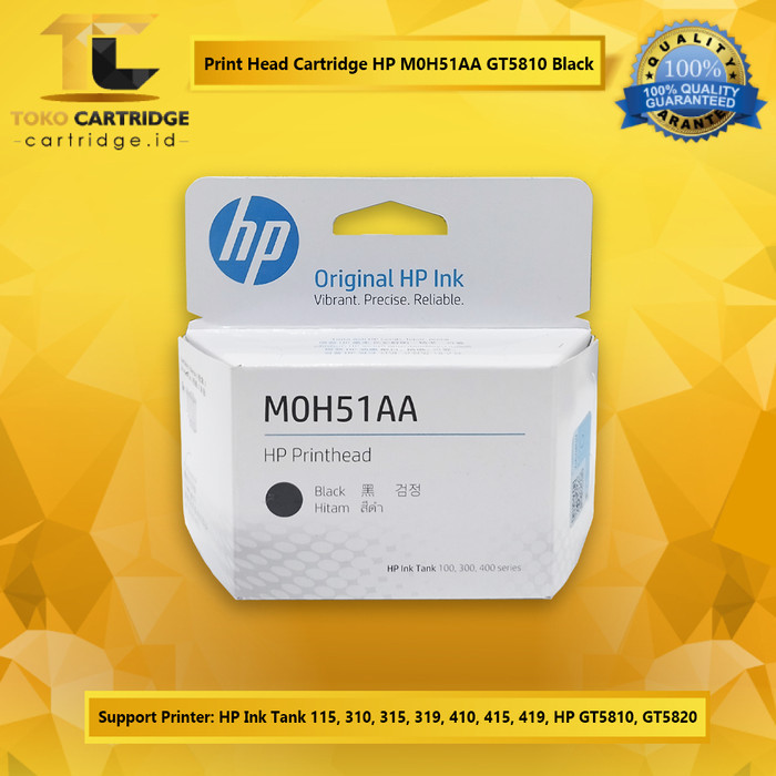 Cartridge Tinta HP 315 415 GT5810 GT5820 GT 5810 52 GT52 M0H50A Color