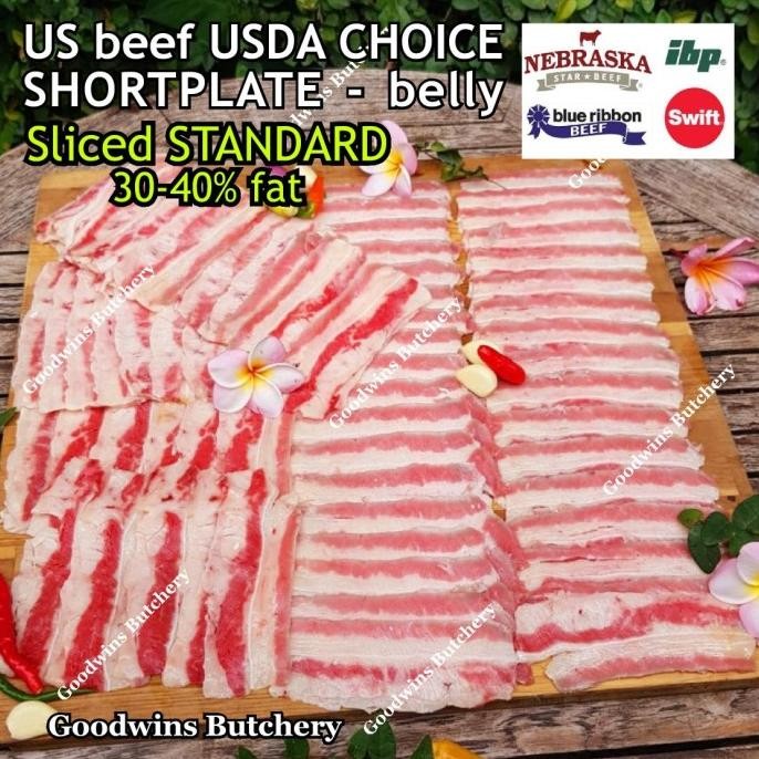 

7Kg Beef Short Plate Frozen Whole Cut / Utuh - Swift Us Imported Emangnyake