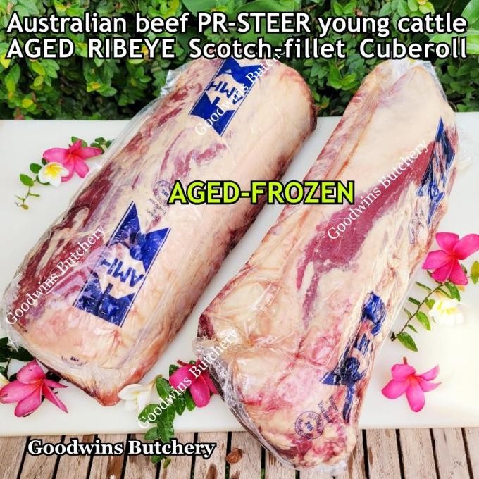 

Beef Ribeye Pr (Prime Steer) Australia Imported Frozen Whole Cut Emangnyake