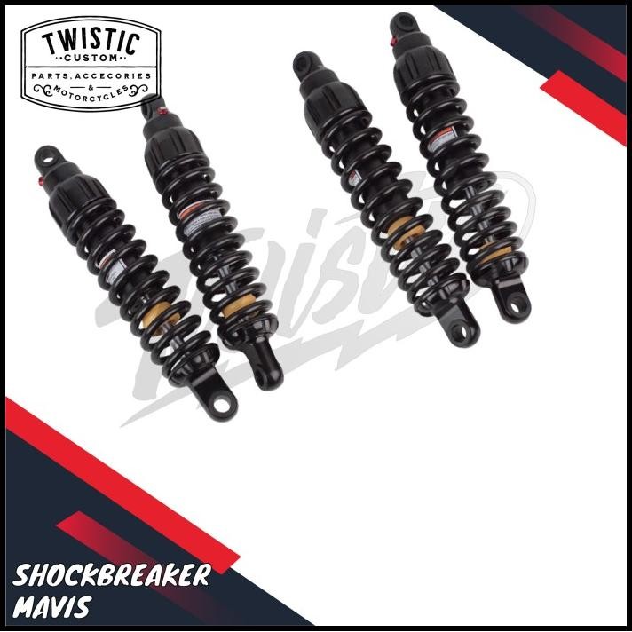 Shockbreaker Sok Shock Breaker Belakang 325 343 Mavis Motor Custom Tracker Scrambler Universal