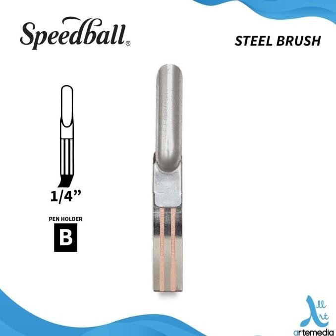 

Mata Pena Kaligrafi Steel Brush Speedball Calligraphy Nibs MRS03