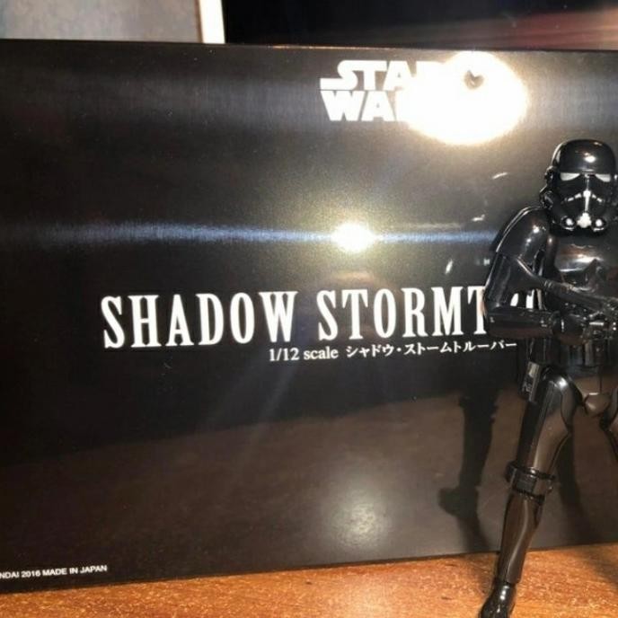 Tersedia Star Wars Shadow Stormtrooper Model Kit Bandai