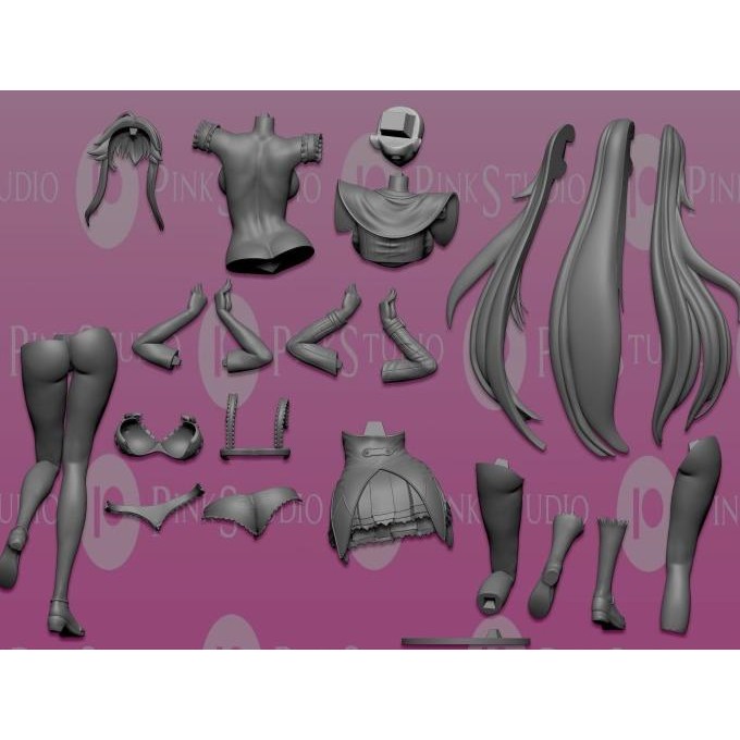 Tersedia Rias Gremory High School Dxd Bikini Resin Kit Figure