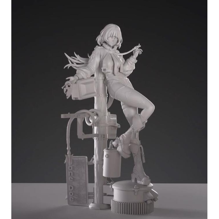 Tersedia Jane Doe Diorama Zzz Zenless Zone Zero Resin Kit Figure